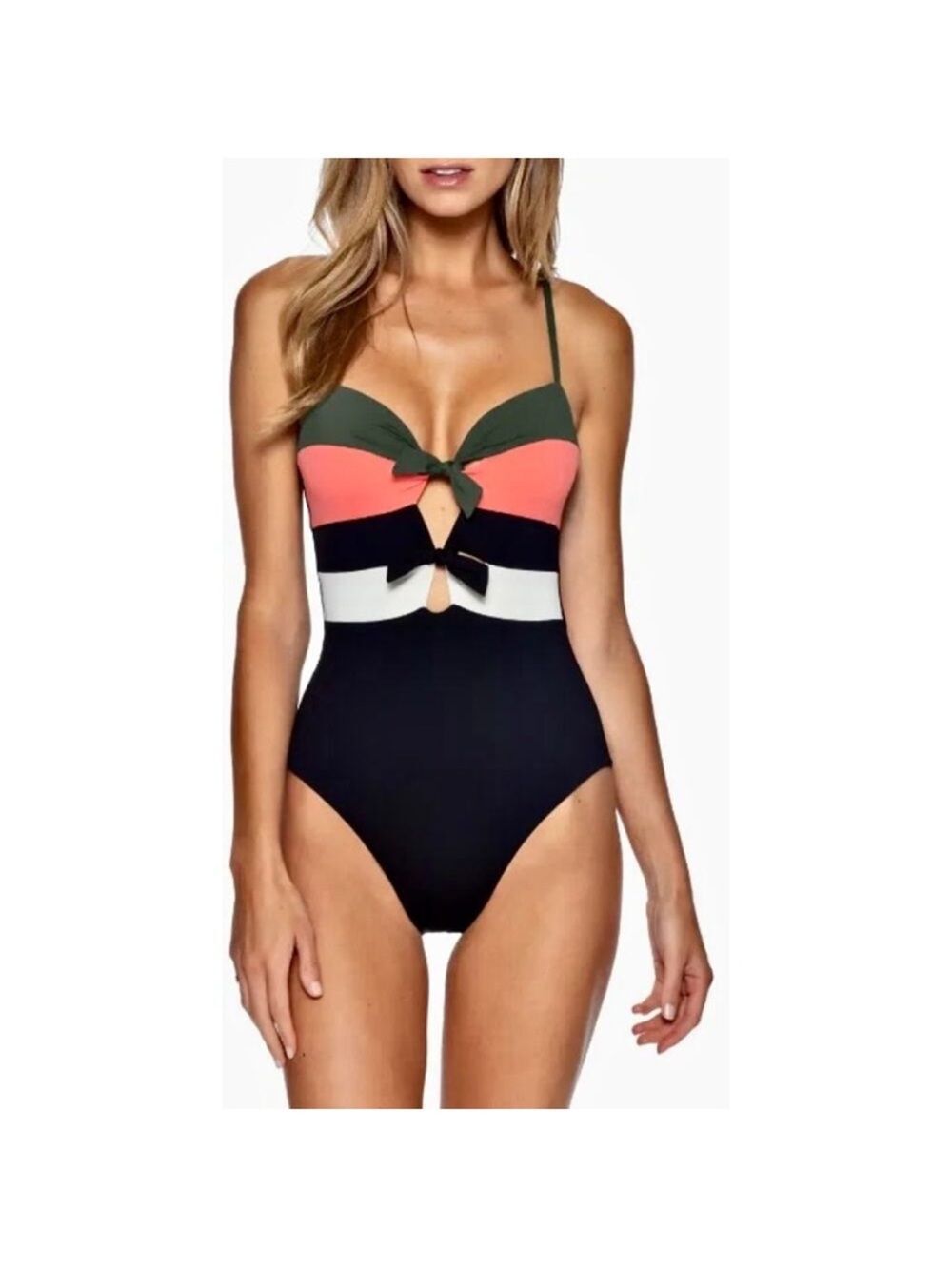 BECCA One Piece Swim Eleanor Colorblock Circuit $147